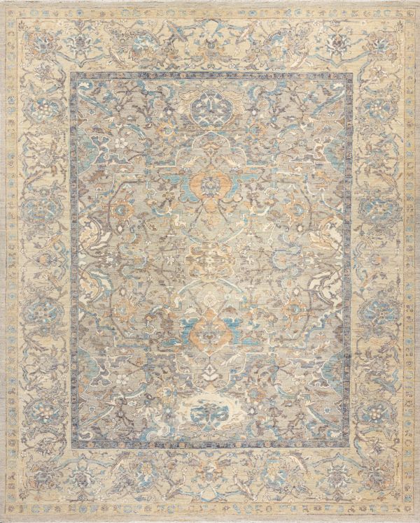 Пакистанский ковер из шерсти «ZIEGLER NEW» AB3904-GREY 244 x 300 см Пакистанский ковер из шерсти «ZIEGLER NEW» AB3904-GREY 244 x 300 см