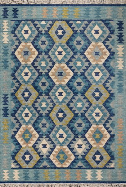 Индийский ковер из шерсти «KILIM (EWT)» KL468 165 x 235 см