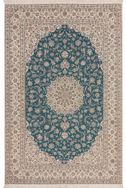 Иранский ковёр из шерсти и шёлка «NAIN 6LA» 11-141-IR