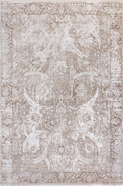 Турецкий ковер из эвкалиптового шёлка и акрила «EGOISTE» M455F-BGE-CRE 160 x 230 см