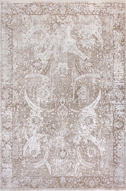 Турецкий ковер из эвкалиптового шёлка и акрила «EGOISTE» M455F-BGE-CRE 160 x 230 см