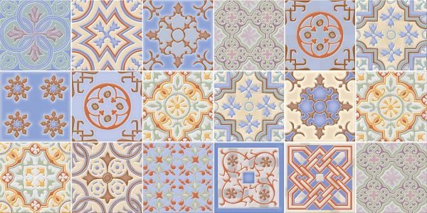 Валенсия ПО 250*500 синяя сортовая (0,125*10=1,25*54) ВКЗ (Волгоград)