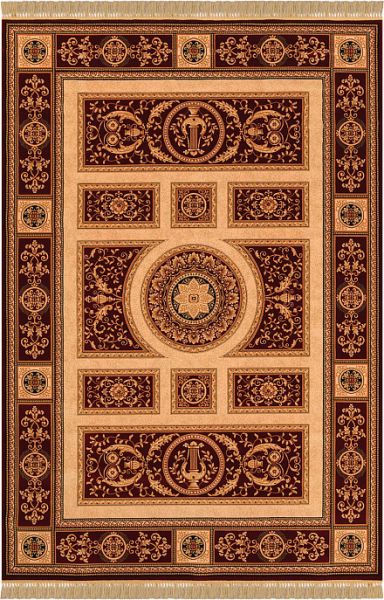 Бельгийский ковёр из шерсти «ROYALTY» 1510-RED