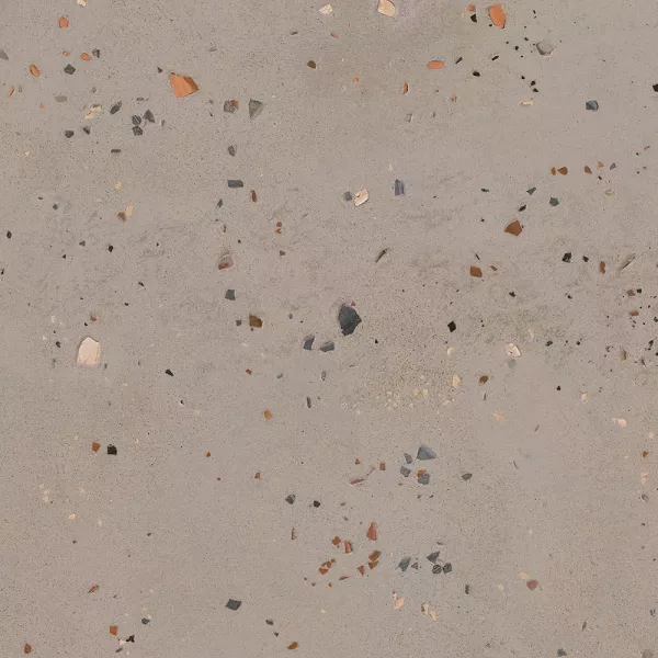 Плитка напольная Terrazzo Mocca 420x420 коричневая