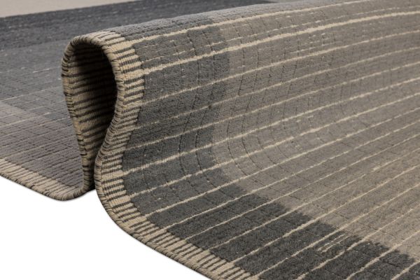 Индийский ковер из шерсти и хлопка «DOVE MODERN» SR27A-GRY 200 x 290 см