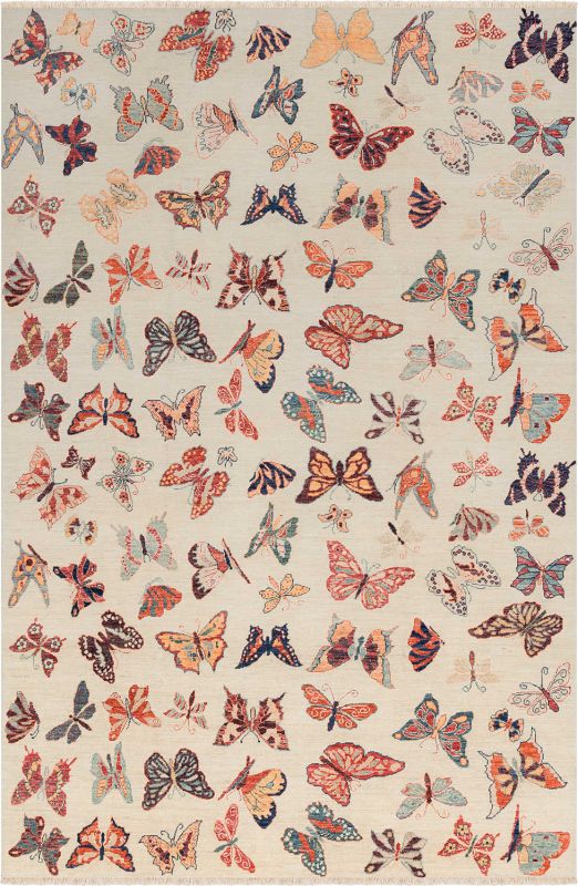 Пакистанский ковер из шерсти «BUTTERFLY» -(195X293) 195 x 293 см Пакистанский ковер из шерсти «BUTTERFLY» -(195X293) 195 x 293 см