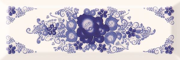 Gzhel decor 03 100*300 Gracia Ceramica