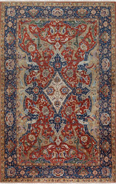 Турецкий ковёр из шёлка «KUMKAPI» 37007