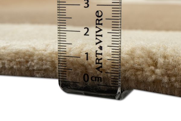 Индийский ковер из шерсти и бамбукового шёлка «VELVET MIRAGE» TANNERY BEIGE 200 x 300 см Индийский ковер из шерсти и бамбукового шёлка «VELVET MIRAGE» TANNERY BEIGE 200 x 300 см