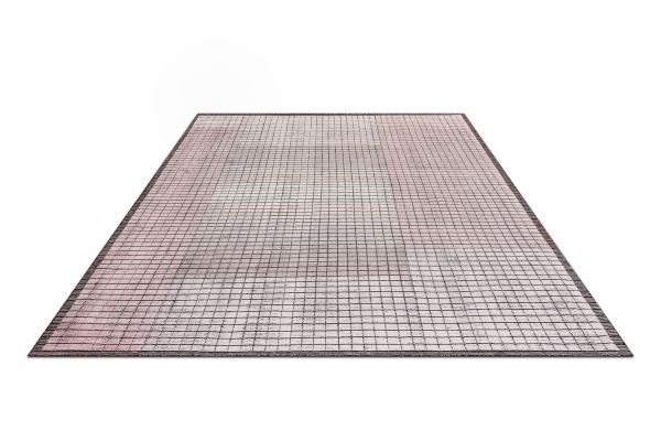 Индийский ковер из эвкалиптового шёлка, шерсти и хлопка «DOVE MODERN» SR44A-LT.PINK 200 x 290 см