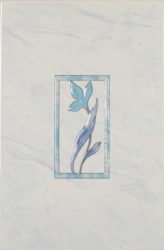 Венера голубая 1 Декор 200*300 (1*18) Шахтинская плитка