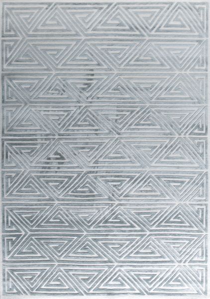 Непальский ковер из шерсти и шёлка «ART DECO RUGS» 147312-35-BLEACH-WHT SM-3 201 x 304 см