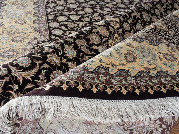 Иранский ковёр из шёлка «QOM» 11-200-2011-10-1