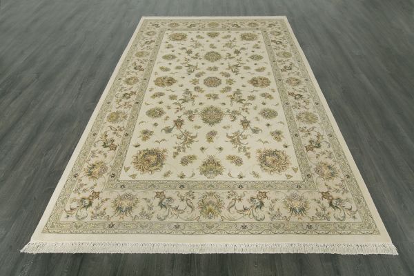 Иранский ковер из шерсти и шёлка «TABRIZ-FLORAL» 801-4116-IR 203 x 302 см