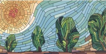 Венто Декор 250*500 (1*7) VINCHI