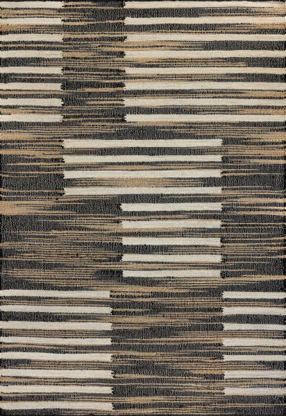Индийский ковер из джута «JUTE» 1564-N.BLK-WHITE 135 x 200 см Индийский ковер из джута «JUTE» 1564-N.BLK-WHITE 135 x 200 см