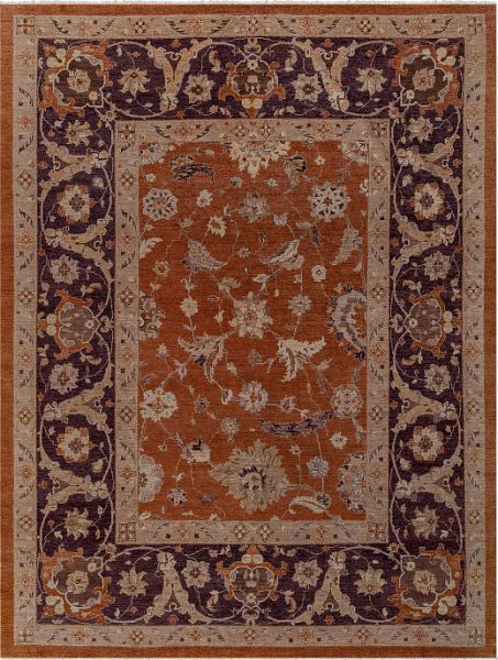 Пакистанский ковёр из шерсти «ZIEGLER L» COP-BRN(271X357)