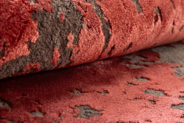 Индийский ковер из шерсти и арт-шёлка «CHAOS THEORY» ESK431-D.GREY-R.LACQUER 249 x 310 см Индийский ковер из шерсти и арт-шёлка «CHAOS THEORY» ESK431-D.GREY-R.LACQUER 249 x 310 см