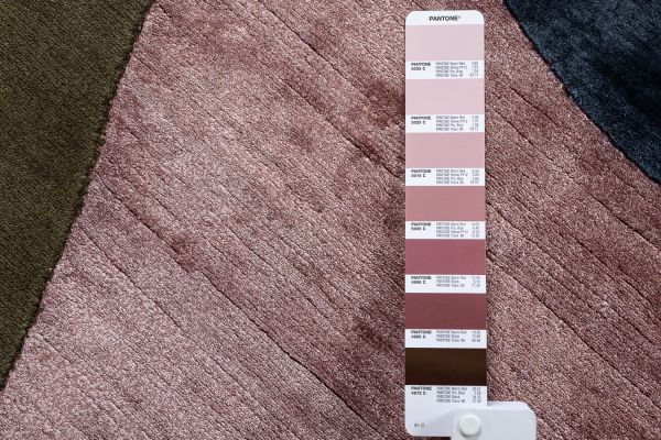 Индийский ковер из эвкалиптового шёлка, шерсти и шёлка «TECTONIC» D5-C3 170 x 240 см