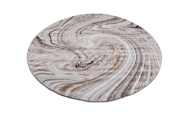 Индийский ковер из шерсти, бамбукового шёлка и хлопка «KUMO» BLK-01 200 x 300 см