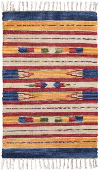 Индийский ковер из хлопка «KILIM COTTON» CT27-MIX 170 x 240 см