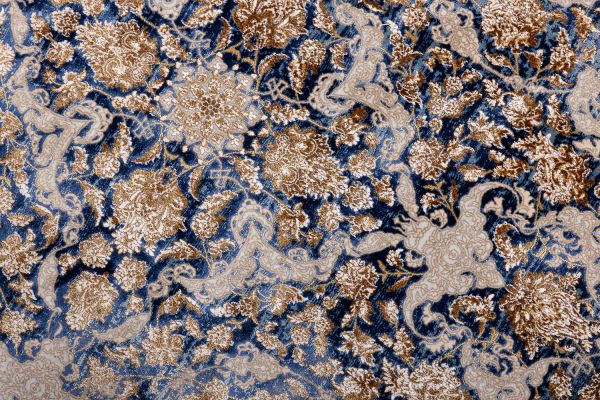 Иранский ковер из вискозы и акрила «Enzo Collection» 1200-Ocean Blue Vintage 200 x 300 см Иранский ковер из вискозы и акрила «Enzo Collection» 1200-Ocean Blue Vintage 200 x 300 см