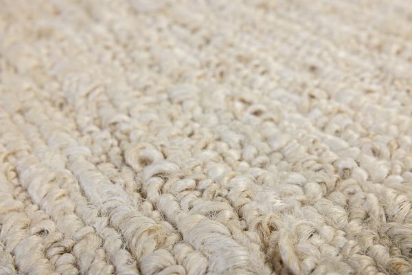 Индийский ковер из джута «JUTE MODERN» 1346-WHITE 60 x 90 см