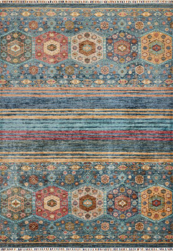 Пакистанский ковер из шерсти «SHAWL KANDI» MULTY-MULTY(169x236) 169 x 236 см Пакистанский ковер из шерсти «SHAWL KANDI» MULTY-MULTY(169x236) 169 x 236 см