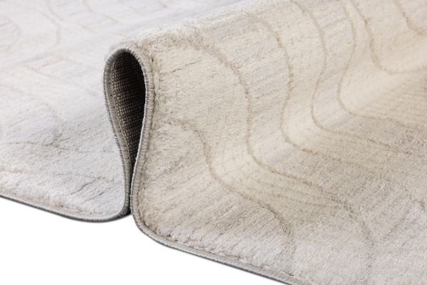 Турецкий ковер из полипропилена и полиэстера «DIOR» 06224A-CRE-LBGE 80 x 150 см