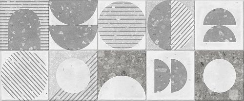 Керамическая плитка Lane grey wall 03 250х600 (0,15*8 =1,2*48) (1-й сорт) Gracia Ceramica   для ванной комнаты