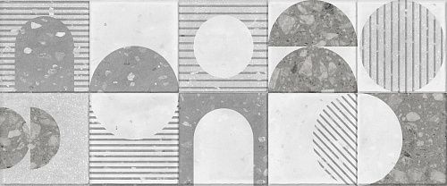 Керамическая плитка Lane grey wall 03 250х600 (0,15*8 =1,2*48) (1-й сорт) Gracia Ceramica   для ванной комнаты