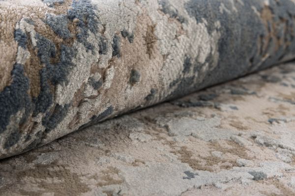 Индийский ковер из шерсти и арт-шёлка «CHAOS THEORY» ESK407-MINK-B.MIRAGE 203 x 305 см