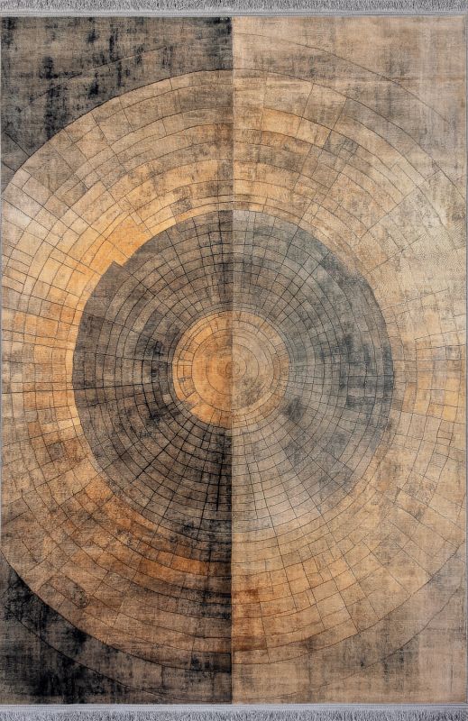 Иранский ковер из полиэфирного шёлка «LUXURY MODERN» G1066 150 x 225 см