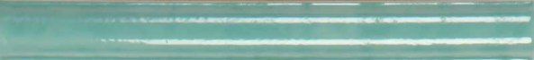 Муаре бирюзовая 01 Бордюр 22*200 (1сорт) Шахтинская плитка