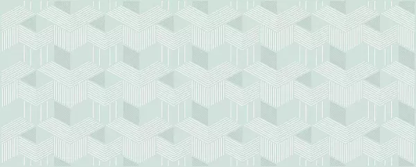 Декор настенный Lounge Mint Geometria 201x505 зеленый