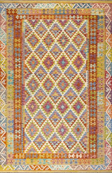 Пакистанский ковер из шерсти «KILIM» 23-818 201 x 305 см