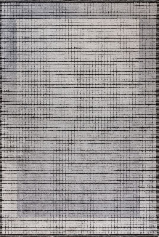 Индийский ковер из эвкалиптового шёлка, шерсти и хлопка «DOVE MODERN» SR09-GRY 200 x 290 см Индийский ковер из эвкалиптового шёлка, шерсти и хлопка «DOVE MODERN» SR09-GRY 200 x 290 см