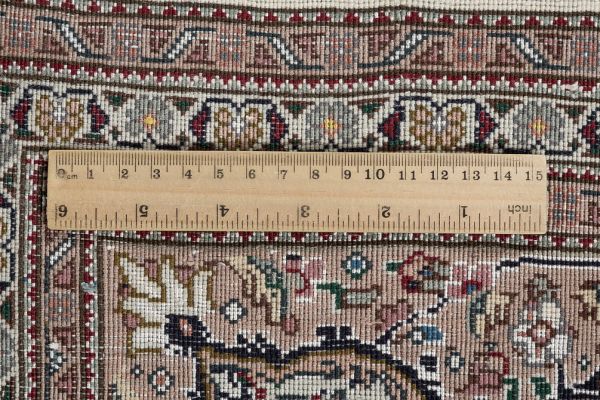 Иранский ковёр из шерсти и шёлка «TABRIZ MAHI» 13-42-IR