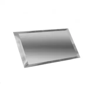 Плитка зеркальная Прямоугольник 120x480 серебро (с фацетом 10 мм)