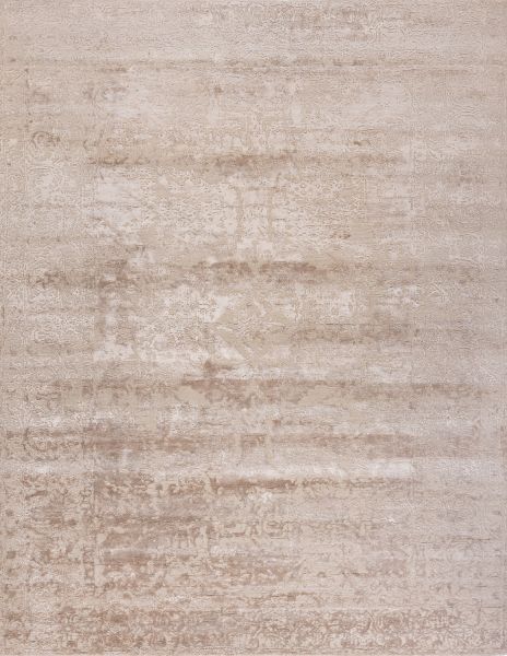 Индийский ковер из шерсти и арт-шёлка «CHAOS THEORY» ESK641-A.WHITE-M.TAN 246 x 305 см Индийский ковер из шерсти и арт-шёлка «CHAOS THEORY» ESK641-A.WHITE-M.TAN 246 x 305 см