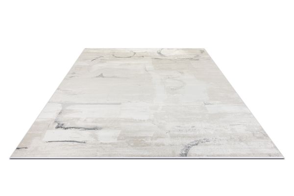 Турецкий ковер из полипропилена и полиэстера «MOON» 2629A-CREAM-L.GREY 80 x 150 см Турецкий ковер из полипропилена и полиэстера «MOON» 2629A-CREAM-L.GREY 80 x 150 см