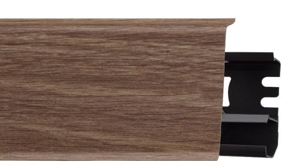 Плинтус ПВХ INDO ARBITON 43 Дуб Виктория   70х26х2500мм