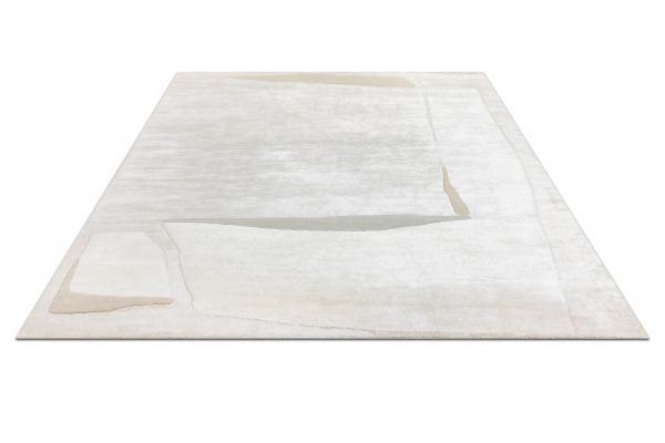 Индийский ковер из шерсти, шёлка и эвкалиптового шёлка «TECTONIC» D3-C2 172 x 241 см