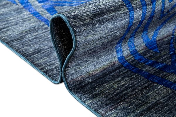 Пакистанский ковер из шерсти «LIBERTY A/B 10/10» 938-CHR-BLU 246 x 313 см