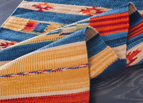 Индийский ковер из хлопка «KILIM COTTON» CT5-MIX 170 x 240 см