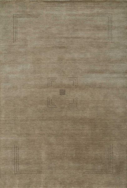 Индийский ковёр из шерсти «LOURIBUFF» 201224-ECRU