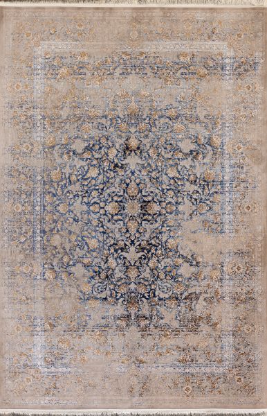 Иранский ковер из вискозы и акрила «Enzo Collection» 1200-Ocean Blue Vintage 200 x 300 см Иранский ковер из вискозы и акрила «Enzo Collection» 1200-Ocean Blue Vintage 200 x 300 см