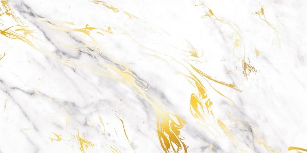 Керамическая плитка Элеганс Splash 1 Декор 300*600 золото VINCHI  для ванной комнаты