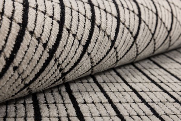 Индийский ковер из эвкалиптового шёлка, шерсти и хлопка «DOVE MODERN» SR50-IVORY 200 x 300 см