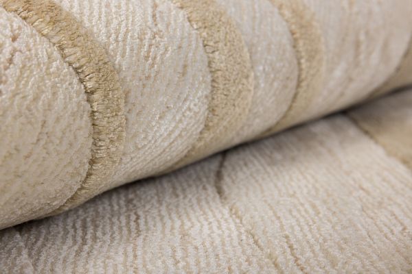 Индийский ковер из арт-шёлка и шерсти «EVEREST» 2023205-BEIGE 161 x 239 см